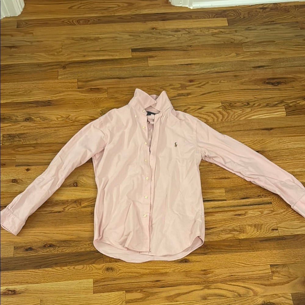 Ralph Lauren Pink Button-Down Shirt